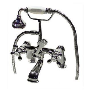 Randolph Morris Deck Mount Clawfoot Tub Faucet with Handshower   Tub And Shower Faucets  