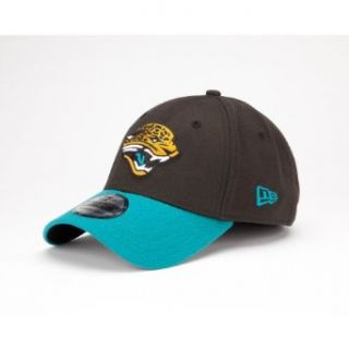 NFL Jacksonville Jaguars TD Classic 3930 Cap By New Era, Black/Teal, Medium/Large : Sports Fan Baseball Caps : Clothing