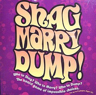 Shag Marry Dump   The Adult Board Game of Impossible Choices Toys & Games