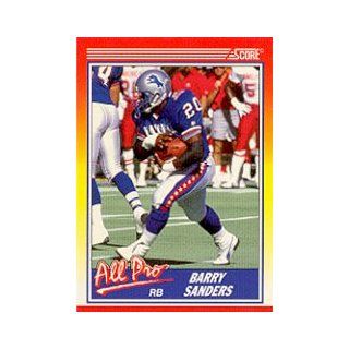 1990 Score #580 Barry Sanders All Pro : Sports Related Trading Cards : Sports & Outdoors