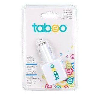 Toy / Game Tabeo Dual USB Car Adaptor (1 pounds) with LED indication   charge 2 devices at the same time Toys & Games
