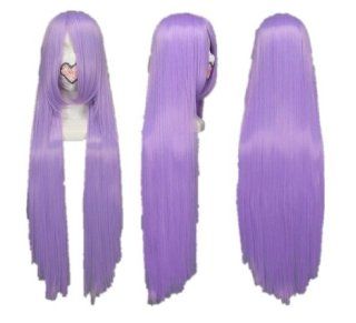 Azrael Black Butler Purple Long Straight Costume Wig Costume Wigs : Hair Replacement Wigs : Beauty