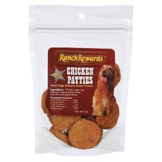 Ranch Rewards Chicken Patties Dog Treat, 4 Ounce  Pet Snack Treats 
