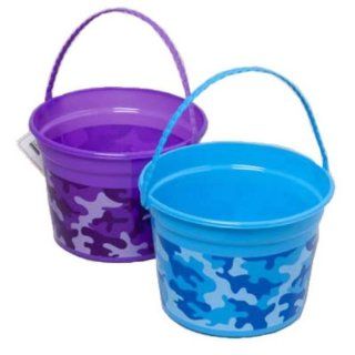Plastic Camoflage Easter Basket   Case Pack 48 SKU PAS915557   Decor Gift Packages