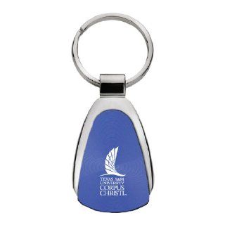 Texas A&M University Corpus Christi   Teardrop Keychain   Blue : Sports Fan Keychains : Sports & Outdoors