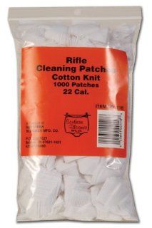 Southern Bloomer Cotton Knit Cleaning Patches 22 Cal Rifle Bulk Bag : Hunting Cleaning And Maintenance Products : Sports & Outdoors