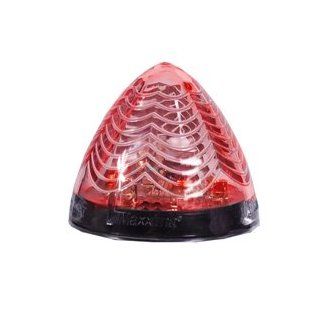 Maxxima M30600RCL 2" Beehive Clear Lens Red Clearance Marker Light   Vantage Series 6 LED's: Automotive