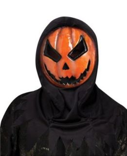 Evil Bleeding Pumpkin Scary Horror Halloween Mask: Costume Wigs: Clothing