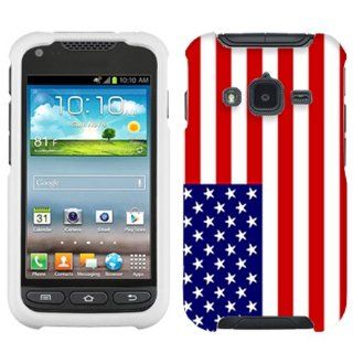 Samsung Galaxy Rugby Pro American Flag Hard Case Phone Cover Cell Phones & Accessories
