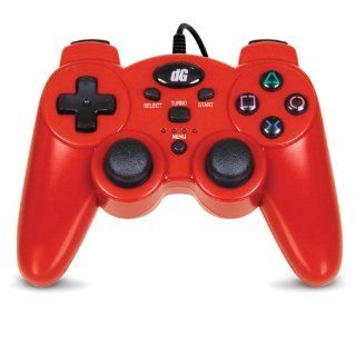 PS3 Radium Wired Controller   Metallic Red: Video Games