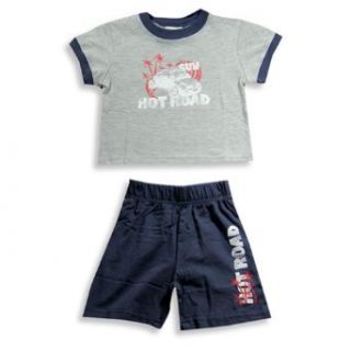 Mish   Infant Boys Short Sleeve Knit Short Set Clothing