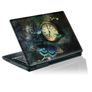 15.4" Taylorhe laptop skin protective decal butterfly watch: Computers & Accessories