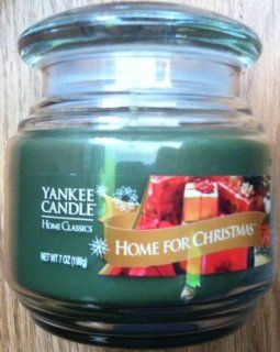 Yankee Candle Home Classics Jar Candle 7 oz, Home for Christmas  