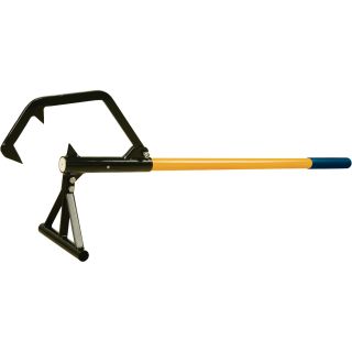 Roughneck Double Hook Steel Core A-Frame Timberjack — 48in.L  Logging Hand Tools