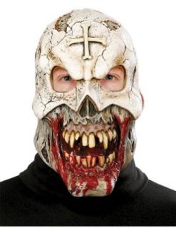 Voodoo Priest Mask Halloween Costume   Most Adults: Clothing