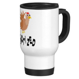 Cartoon Chicken Hypnotized Coffee Mug