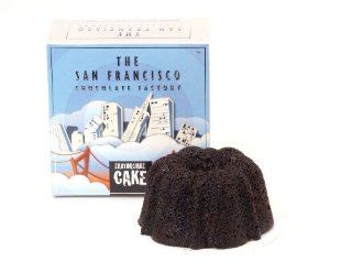 San Francisco Chocolate Factory Earthquake Cake, Vodka Infused Chocolate Cake, 4 Ounce Boxes (Pack of 4) : Grocery & Gourmet Food