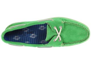 Sperry Top Sider A/O 2 Eye Green Suede (Green)