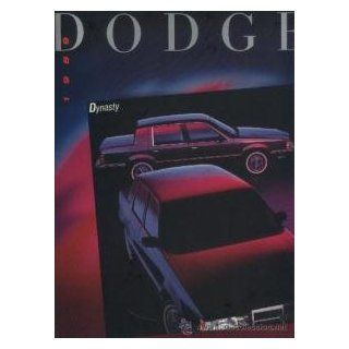 1989 DODGE DYNASTY PRESTIGE COLOR SALES CATALOG   LARGE   USA !! : Other Products : Everything Else