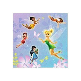 Combine To Create A 4' X 4' Area (16 Pieces Included)   Disney Tinkerbell Fairies Eva Soft Foam Puzzle Play Mat 4' x 4': Everything Else