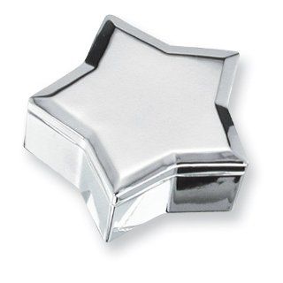 Silver plated Star Jewelry Box: Jewelry
