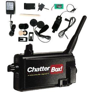 Chatterbox FRS Transmitter Communication Head Sets   Open Face Kit   Color: Black: Automotive