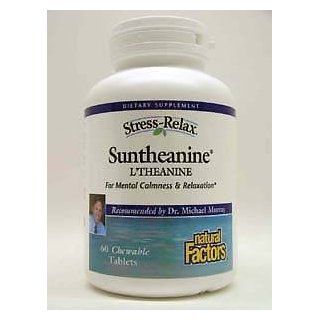 Natural Factors   Suntheanine L Theanine 60 tabs: Health & Personal Care