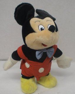 Vintage 10" Mickey Mouse Plush Doll: Toys & Games