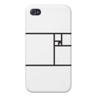 Golden Rectangle iPhone 4/4S Cover