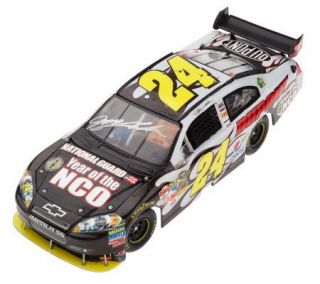 Jeff Gordon 2009 #24 Autographed Year of the NCO 1:24 Scale Car —