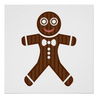 Gingerbread man cartoon