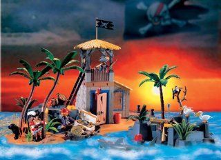 Playmobil 3938 Pirate Lagoon and Jail,: Toys & Games