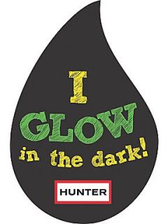 Hunter Kid`s Original Glow in the Dark Hunter Welly Lime