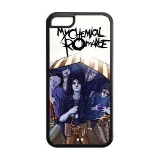 Funny Cartoon My Chemical Romance Iphone 5C Hard Cover Case Cell Phones & Accessories