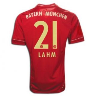 ADIDAS LAHM #21 BAYERN MUNICH HOME JERSEY 2013 (S) : Soccer Jerseys : Sports & Outdoors