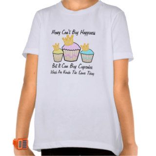 cupcake happiness t shirt kids