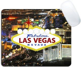 Las Vegas City Lights Mouse Pad : Office Products