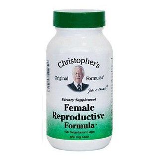 Dr. Christopher Female Reproductive Formula 100 vegetarian caps Health & Personal Care