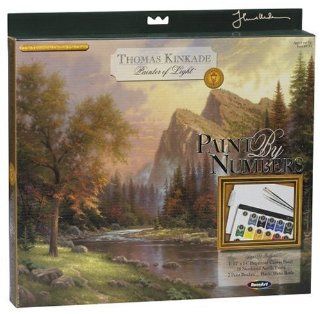 Thomas Kinkade   Paint By Number Asst. by Mega Brands: Toys & Games