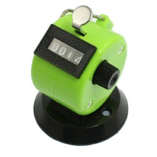 Golf Pitch Count 4 Digit Number Clicker Portable Tally Counter Apple Green : Track And Field Lap Counters : Sports & Outdoors