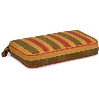 Indoor/ Outdoor 20 inch Striped Chair Cushion with Sunbrella Fabric Outdoor Cushions & Pillows