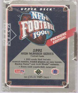 1991 Upper Deck NFL Football High Number Series Box: Everything Else