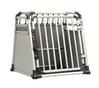 4Pets ProLine Eagle S Hunde Aluminium Transportbox Transportkfig Hundebox 68,6 x 68 x 73,5 cm: Haustier