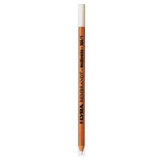 LYRA Rembrandt Chalk Pencil, Grease Free, Number 2, Medium, White, 1 Pencil (2032002) : Art Supplies : Office Products