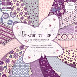 Dreamcatcher Collection Premium 64 sheet Paper Pad   6" x 6"