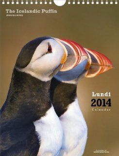 Icelandic Puffin Calendar 2014  Wall Calendars 