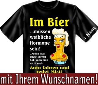 Lustige Freche Witzige Sprche Fun T Shirt Frauen Sex Bier T Shirts L: Sport & Freizeit