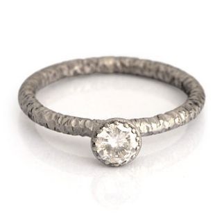 fiori palladium and diamond ring by james newman jewellery