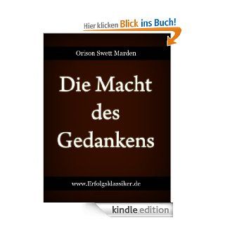 Die Macht des Gedankens (Erfolgsklassiker) eBook Orison Swett Marden, Max Christlieb Kindle Shop