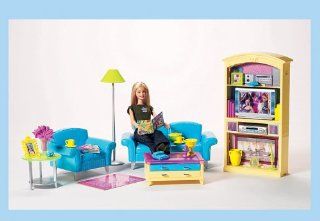 Barbie B6274   Wohnzimmer Spiel Set: Spielzeug